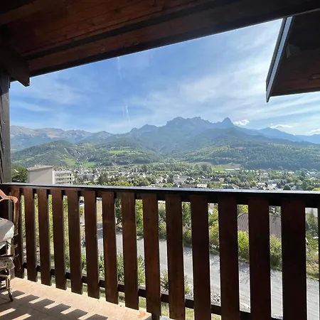 Mini T2 Duplex Avec Balcon A Barcelonnette, 1 Km Centre, Ideal Pour 4 Pers., Animaux Interdits - Fr-1-165a-27